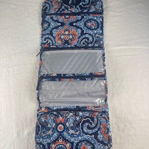 Vera Bradley Quilt Hanging Travel Organizer Toiletry Bag Retired 2015 Marrakesh